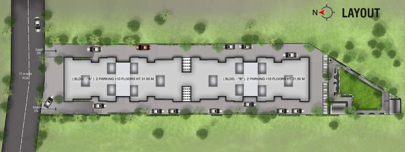  swami kalash Layout Plan