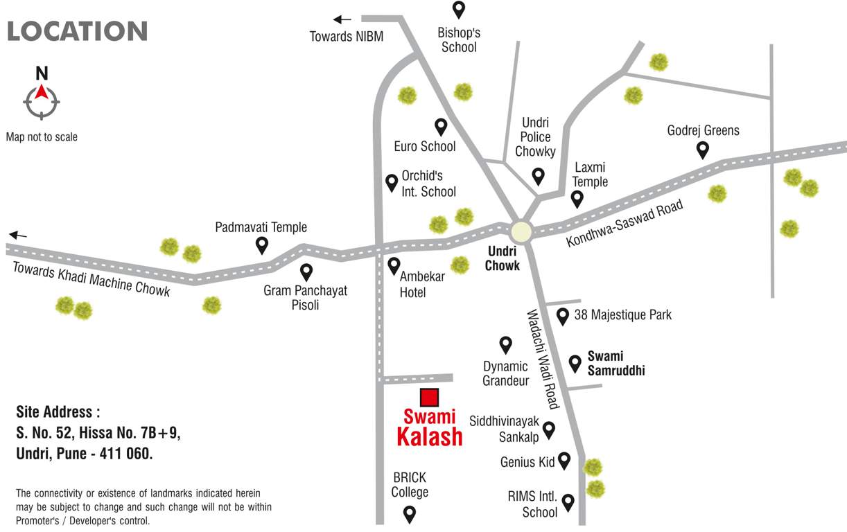  swami kalash Location Plan