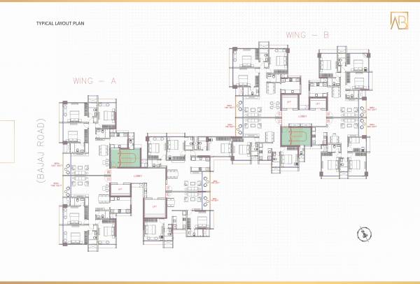  anand-bhawan Wing A Cluster Plan