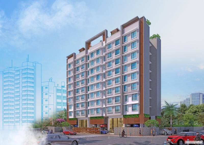  om-gautam-residency Elevation
