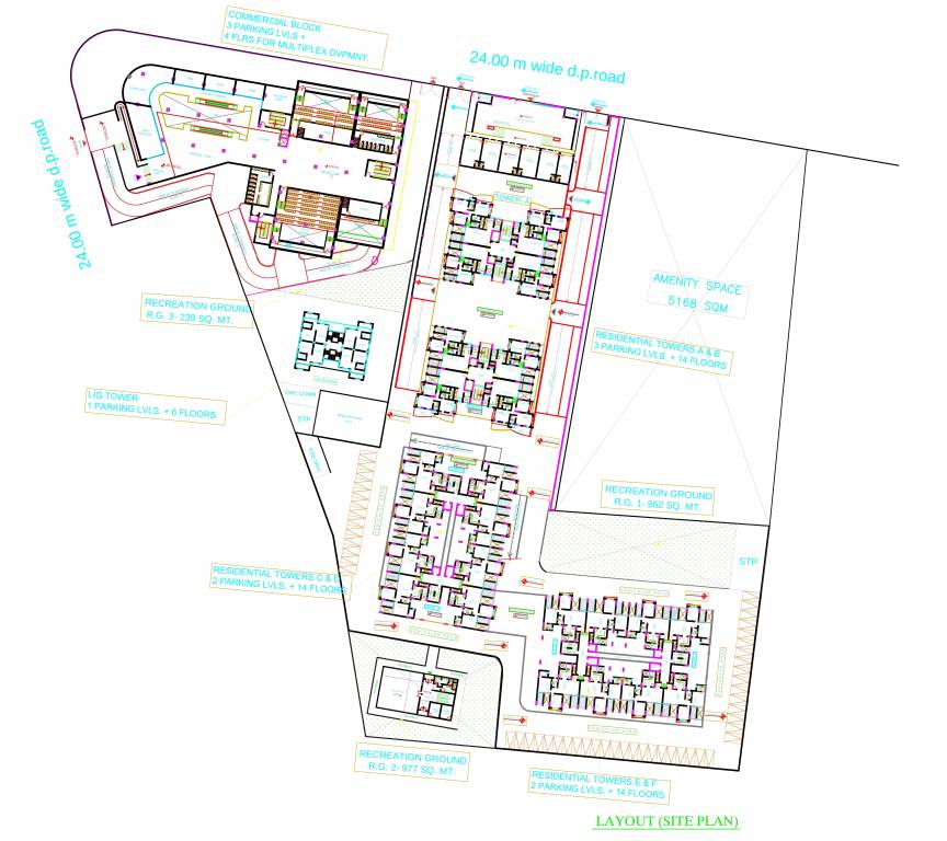  elina living phase iii Layout Plan