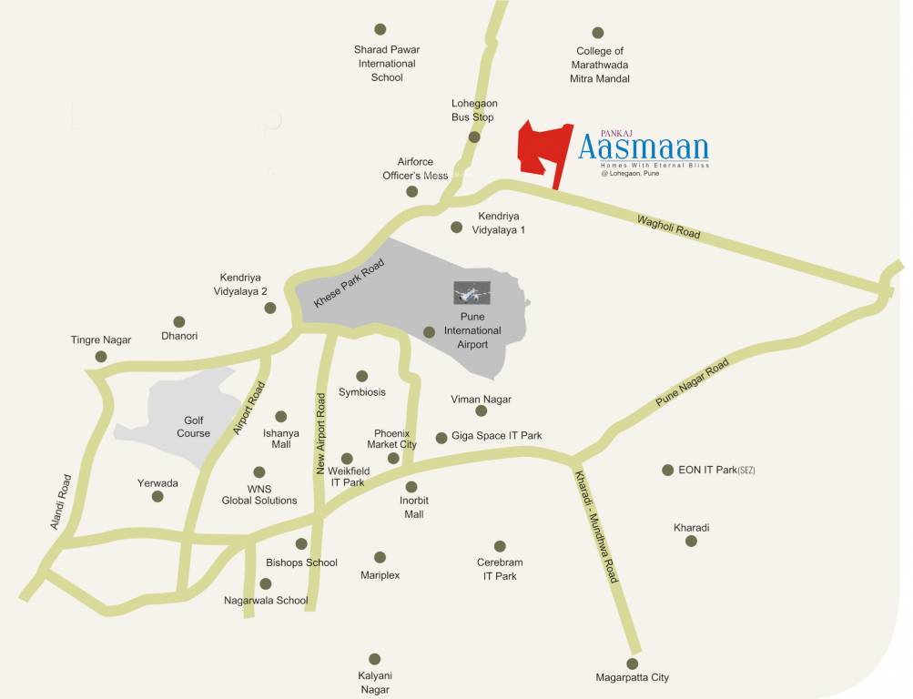  aasmaan phase vi Location Plan