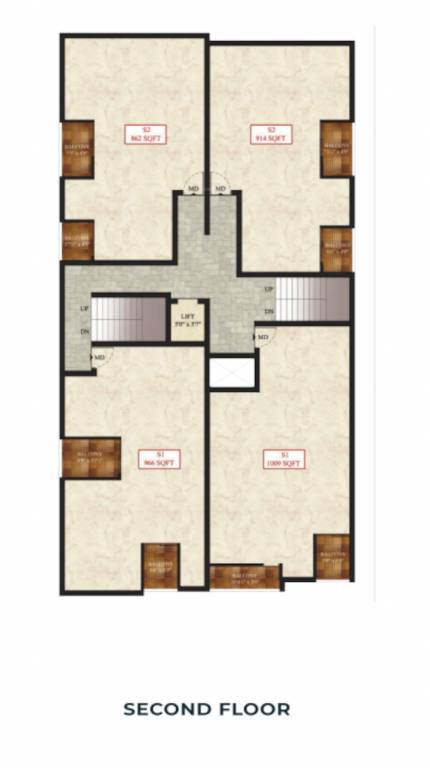  imaginia Imaginia Cluster Plan for 2nd Floor
