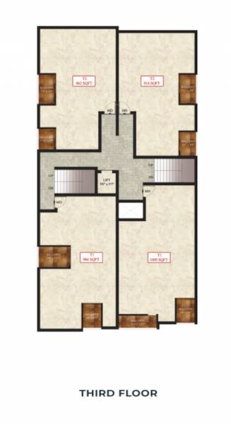  imaginia Imaginia Cluster Plan for 3rd Floor