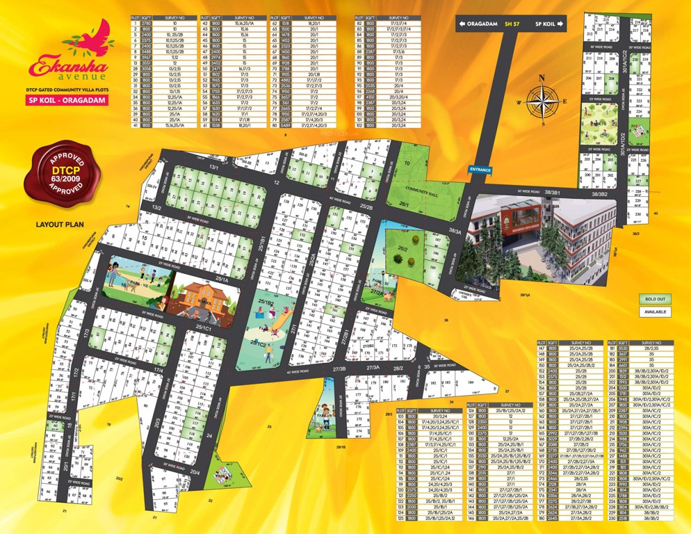  ekansha avenue Layout Plan