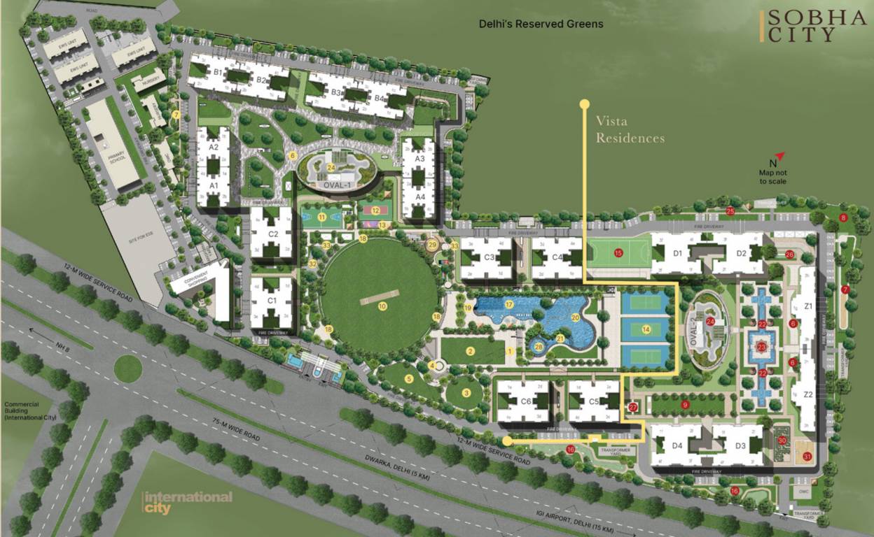 city vista residences Master Plan