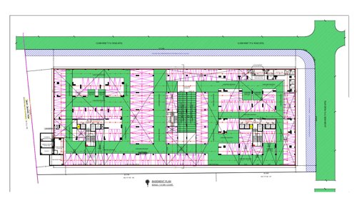  the-kimana-towers Block A & B Basement Cluster Plan