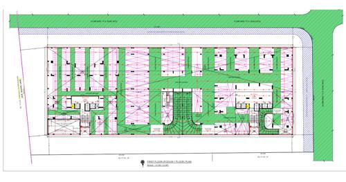  the-kimana-towers Block A & B Cluster Plan for 1st Floor