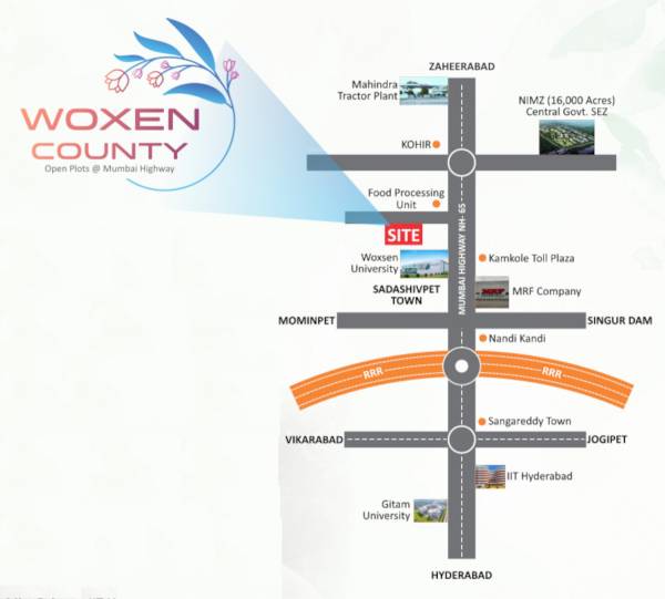  woxen-county Location Plan