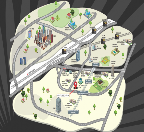  gurukripa Location Plan