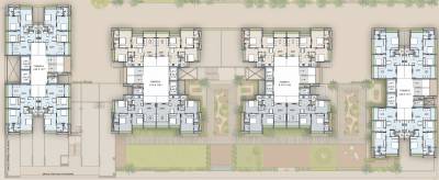  praharsh-bluebell Tower A,B,C,D Cluster Plan For 22th Floor