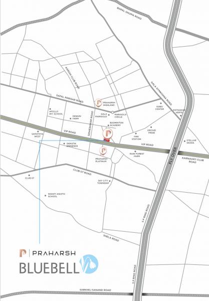  praharsh-bluebell Location Plan