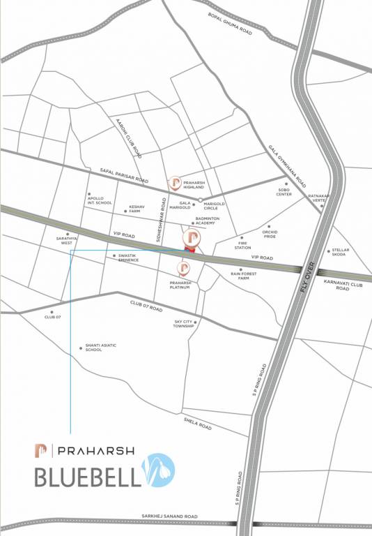  praharsh bluebell Location Plan
