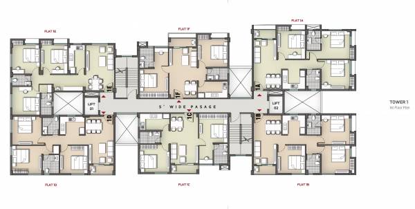  elitairre Block - A Cluster Plan