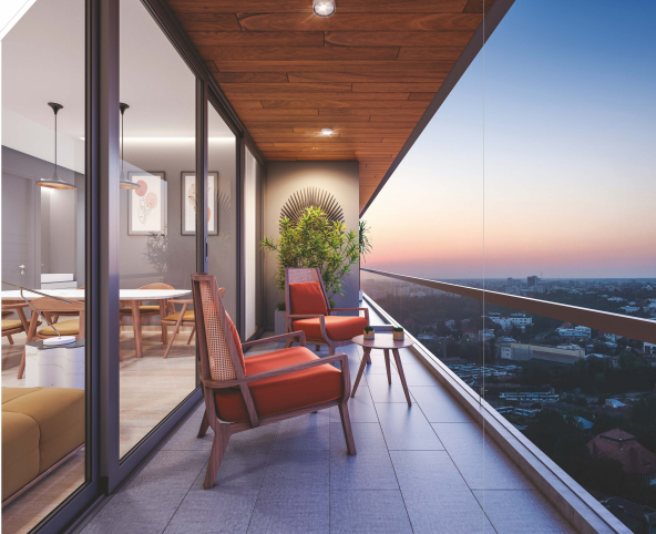 Balcony 401-aarna Balcony