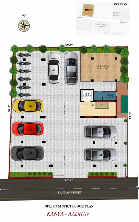  aadhav Kanya Aadhav Cluster Plan For Stilt 