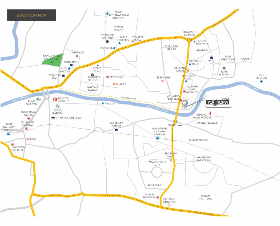  youtopia phase iii Location Plan