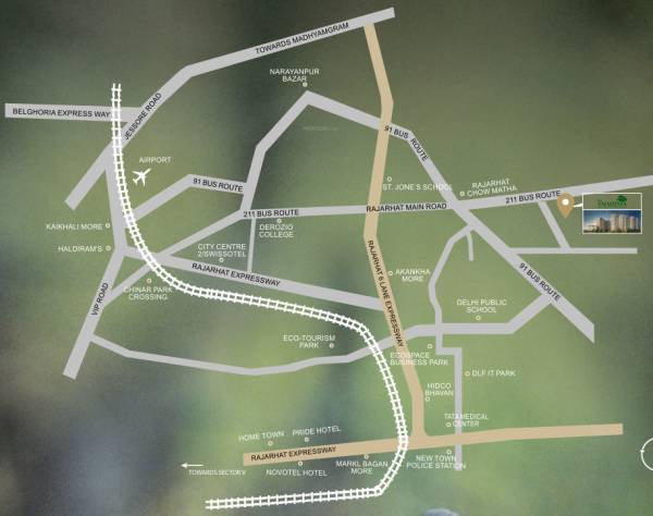  the-amazonia Location Plan