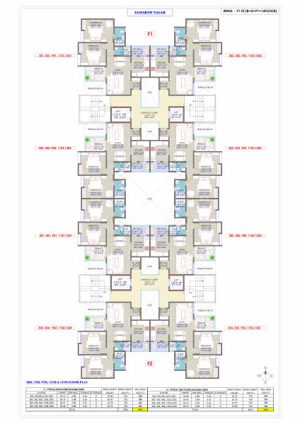 F1 F 2 Cluster Plan samarth-nagar-phase-ii F1 F 2 Cluster Plan
