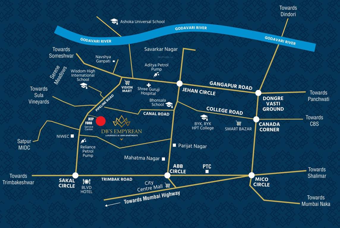  dbs empyrean Location Plan