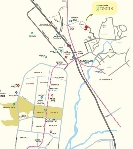  the-greens Location Plan