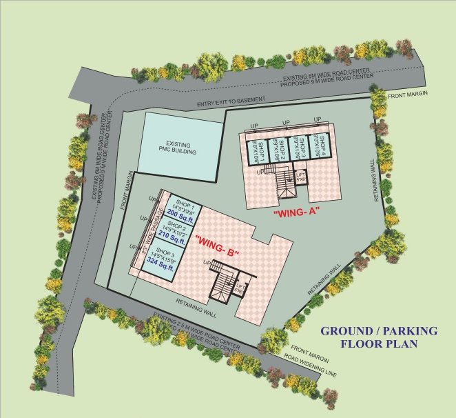  shiv suman residency Layout Plan