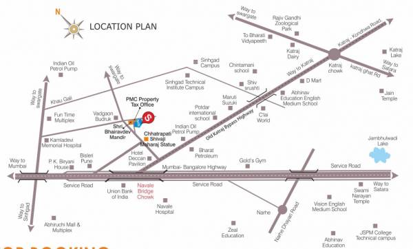  shiv-suman-residency Location Plan