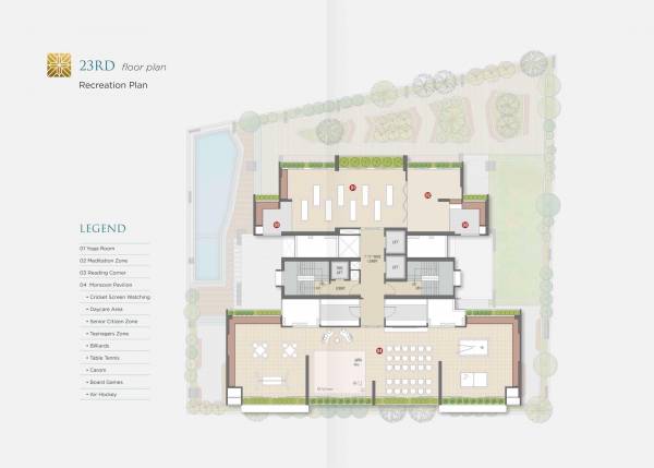  altura Altura Cluster Plan for 23th Floor