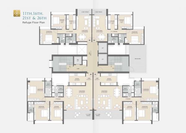  altura Altura Cluster Plan for Typical Floor