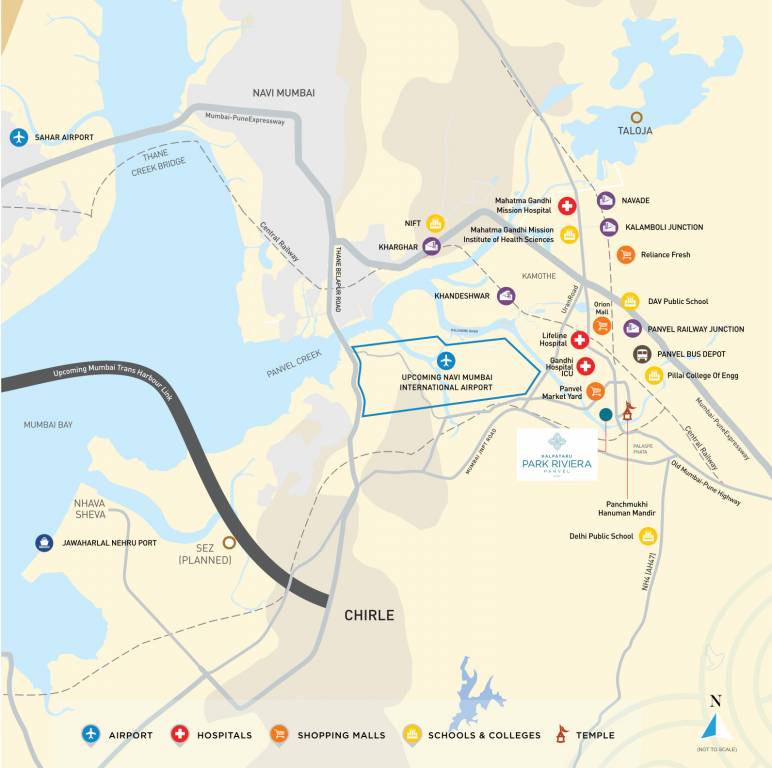  park riviera wing a and b Location Plan