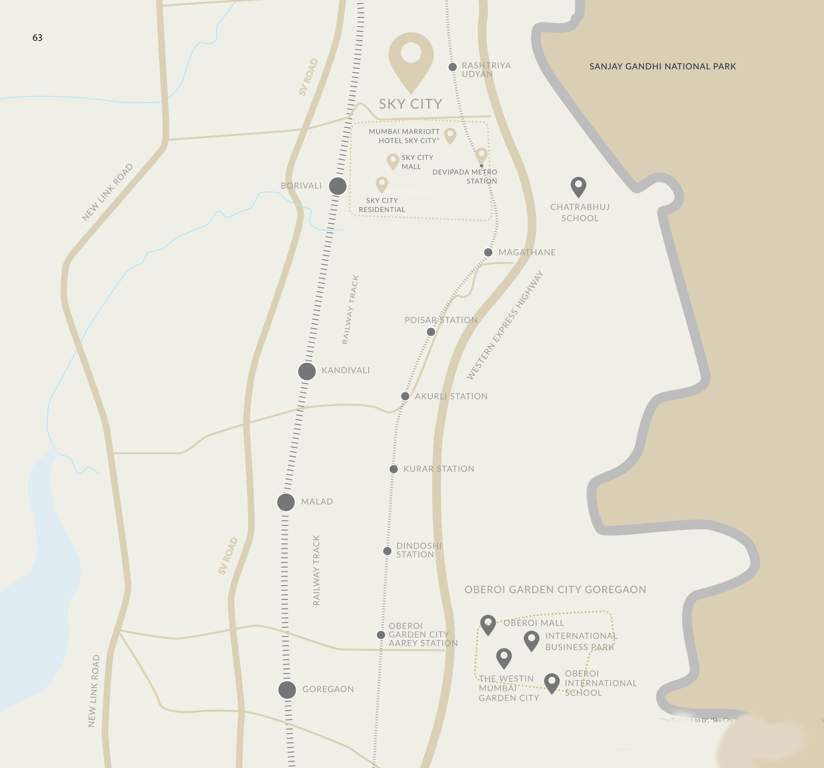  sky city tower g Location Plan