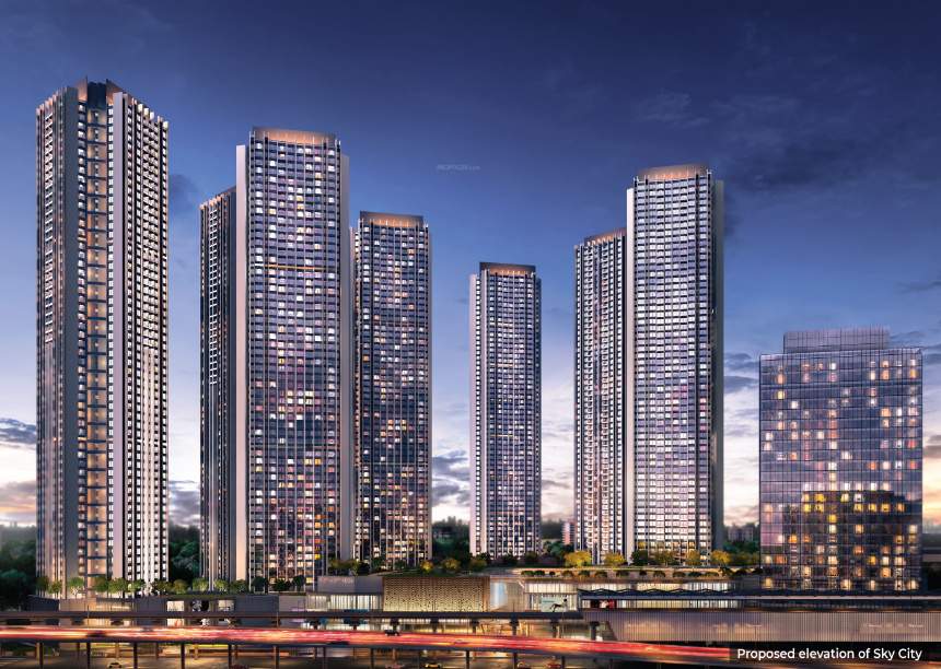  sky city tower g Elevation