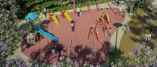 Children's play area citadel-phase-1 Children's play area