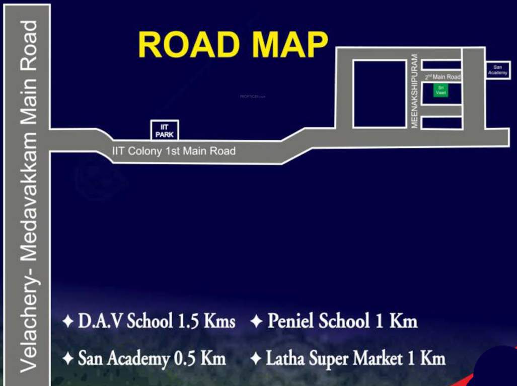  sri vaari homes Location Plan