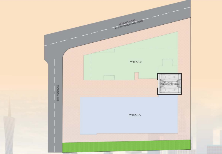  krishna milan heights Layout Plan