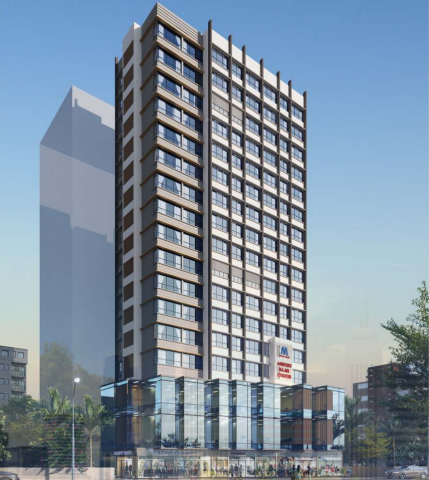  krishna milan heights Elevation
