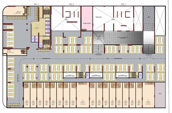  aykon A - Wing Cluster Plan