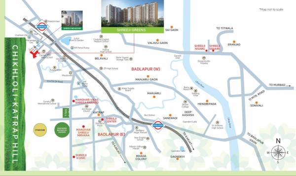  shreeji-greens Location Plan