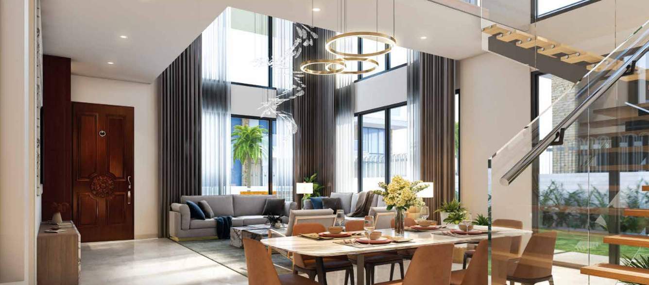 velvet villas Living Area