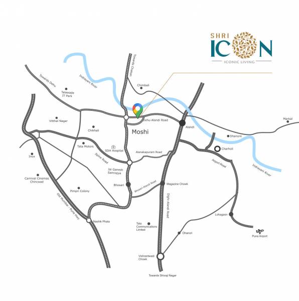 shri-icon Location Plan