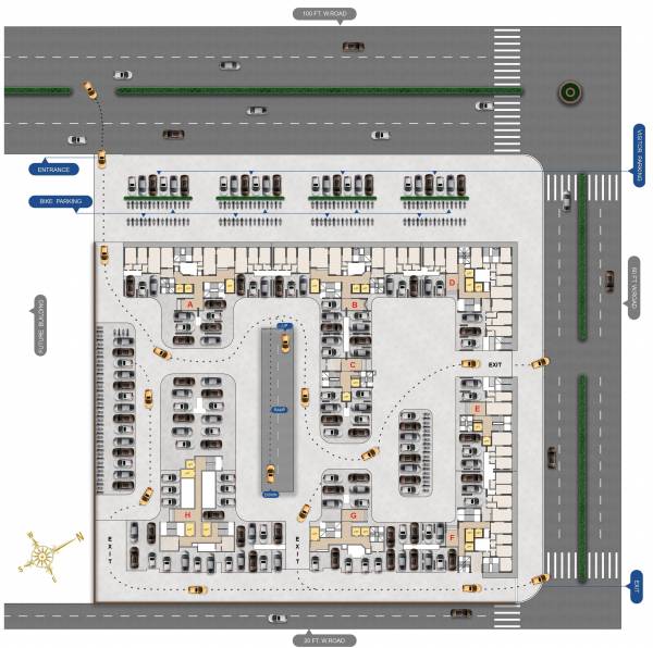  splendora-c-and-e-wing Master Plan