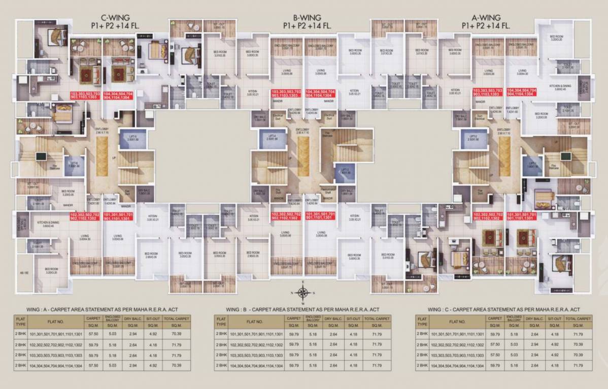  dhanashree aanand 1 Wing A Cluster Plan