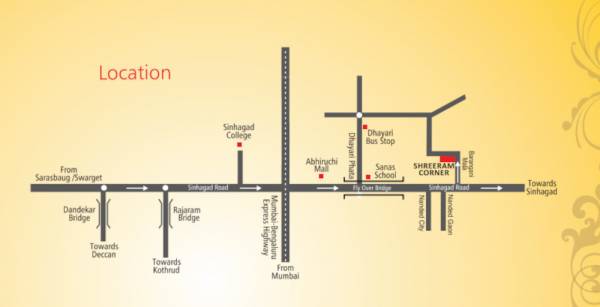  shriram-corner-phase-2 Location Plan