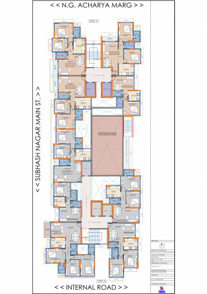  queens-park Wing A Cluster Plan