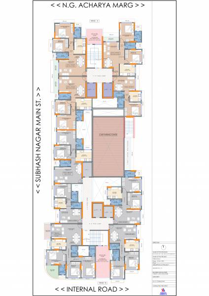  queens-park Wing A Cluster Plan