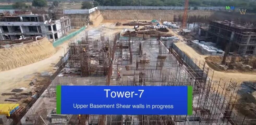 m3m crown Construction Status Dec 23