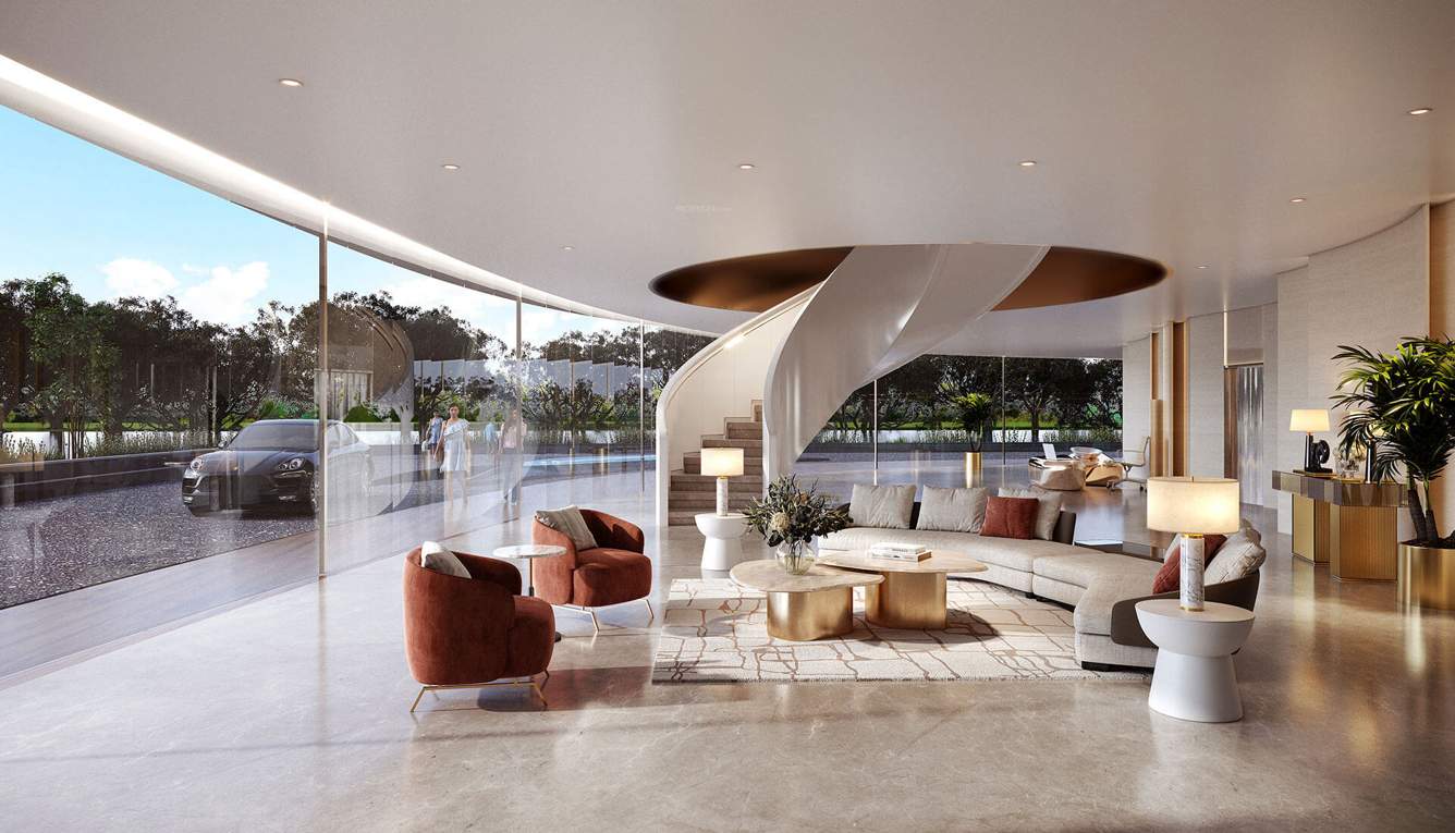 m3m crown Entrance Lobby