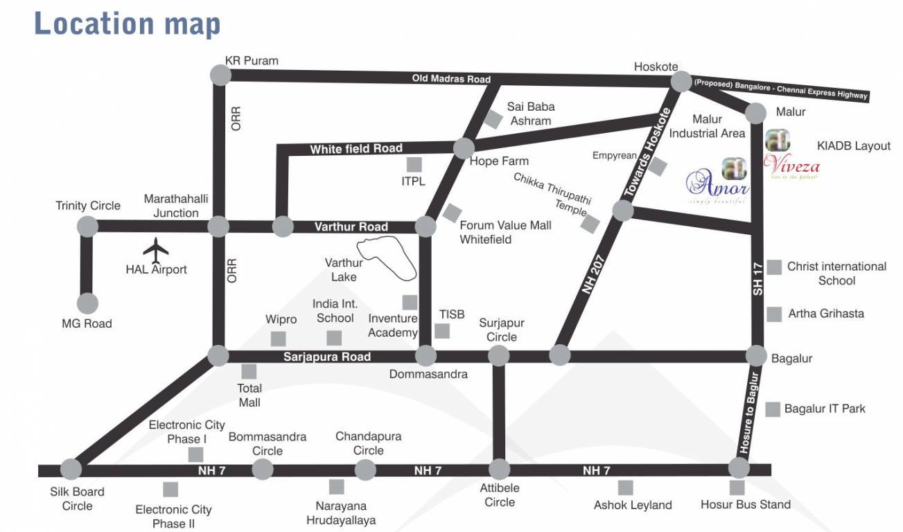  viveza Location Plan
