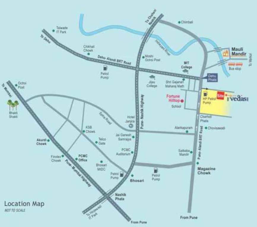  vedas phase ii Location Plan