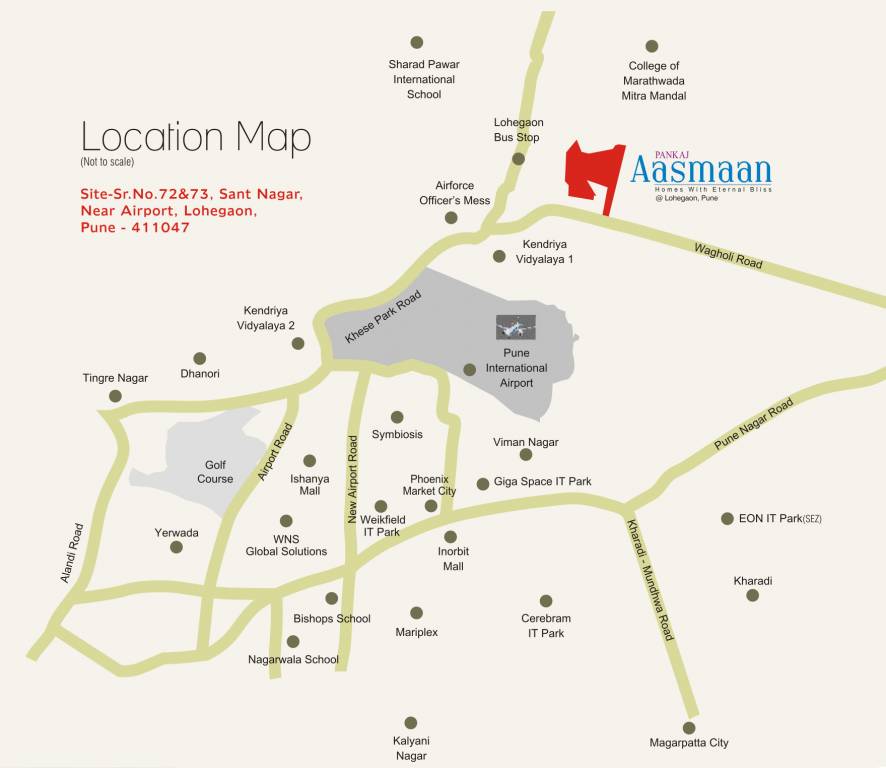  aasmaan phase v Location Plan